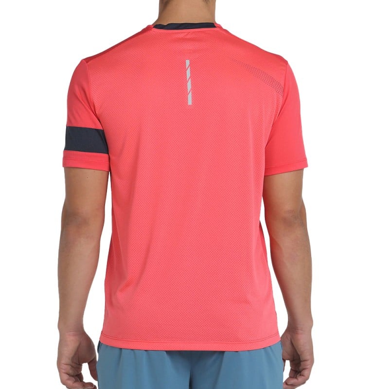 BULLPADEL CAMBRE Herrmodell Raspberry Red T-shirt för endast 32,95 € i Padel Market