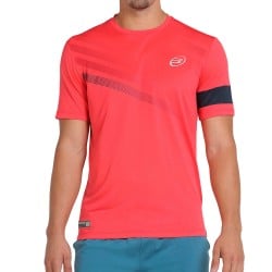 BULLPADEL CAMBRE Herrmodell Raspberry Red T-shirt för endast 32,95 € i Padel Market