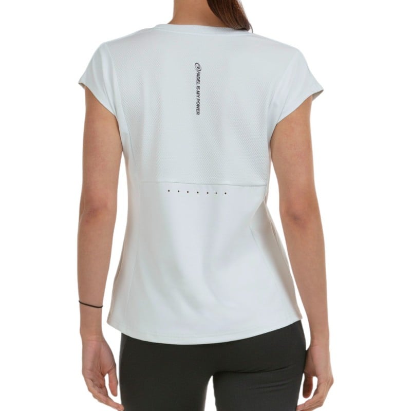 BULLPADEL PORTAS Blanco Hielo Mujer (Camiseta) por solo 44,95 € en Padel Market