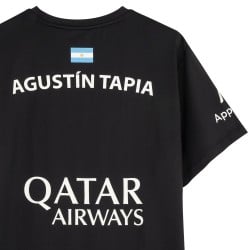 NOX AT10 Black AGUSTIN TAPIA 2024 (T-Shirt) at only 49,95 € in Padel Market