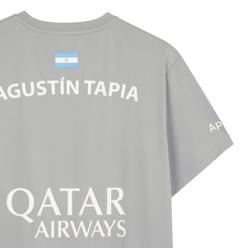 NOX AT10 Grey AGUSTIN TAPIA 2024 (T-Shirt) at only 49,95 € in Padel Market