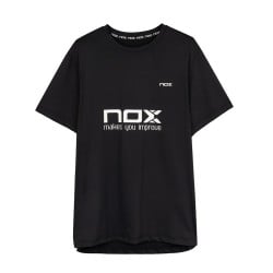 NOX AT10 Black TINO LIBAAK 2024 (T-Shirt) at only 49,95 € in Padel Market