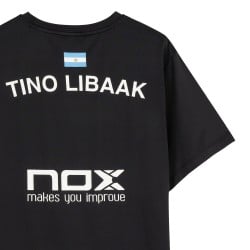 NOX AT10 Svart TINO LIBAAK 2024 T-shirt för endast 49,95 € i Padel Market