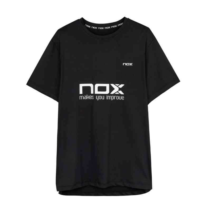 NOX AT10 Black LEO AUGSBURGER 2024 (T-Shirt) at only 49,95 € in Padel Market