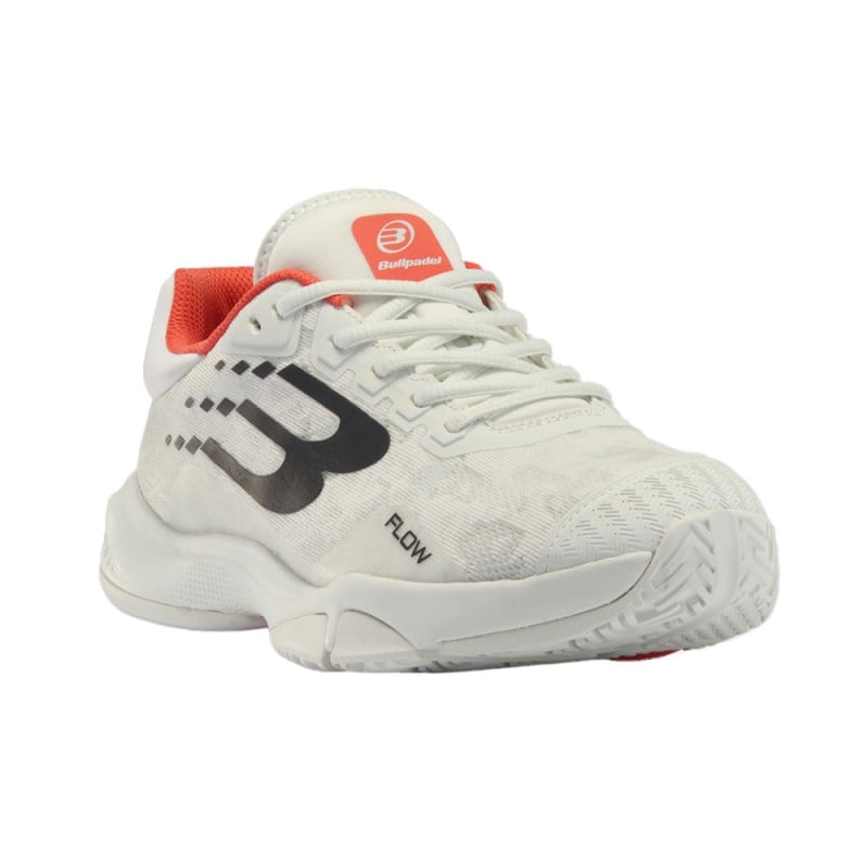 BULLPADEL FLOW 24I Women's White/Orange ALEJANDRA SALAZAR (Shoes) at only 119,95 € in Padel Market