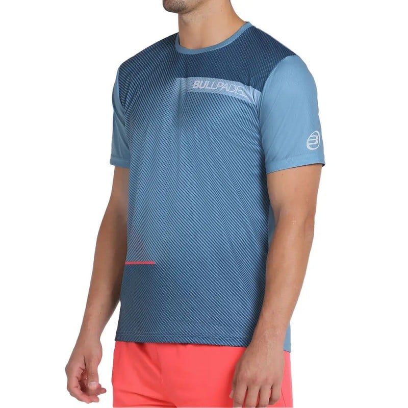 BULLPADEL CARINO Blue Shadow (T-Shirt) at only 34,95 € in Padel Market