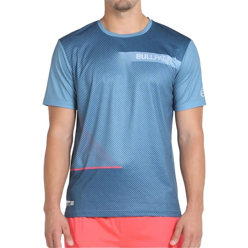 BULLPADEL CARINO Blue Shadow (T-Shirt) at only 34,95 € in Padel Market