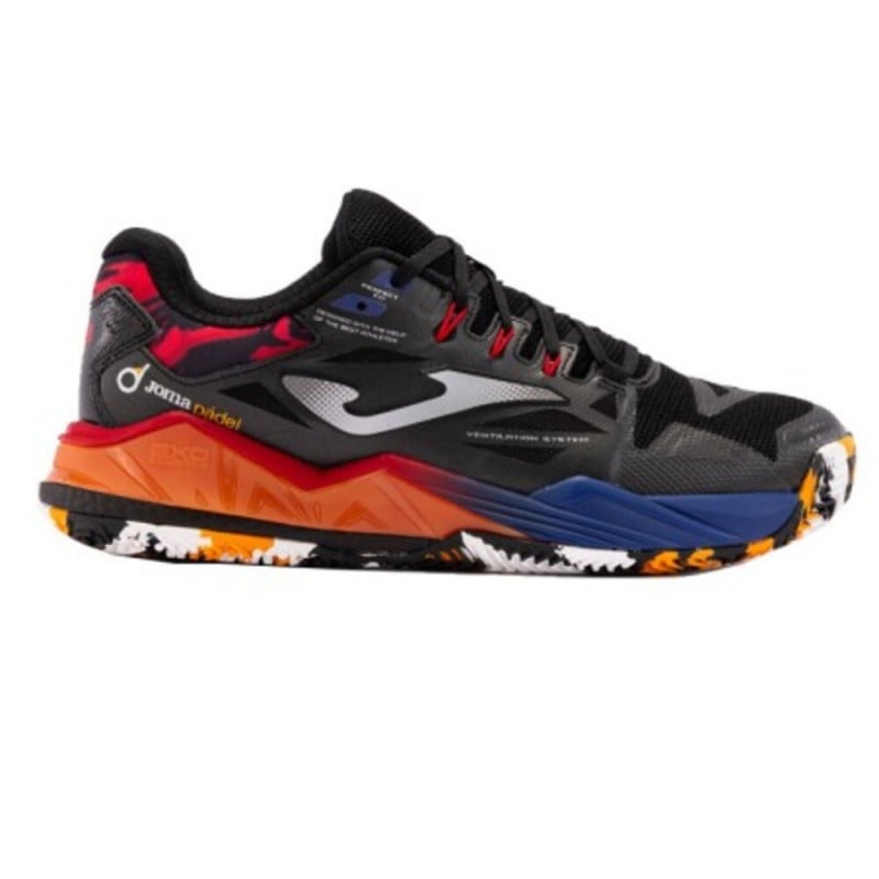 JOMA SPIN Uomo 2401 Nero e Blu (Scarpe) a soli 79,00 € in Padel Market