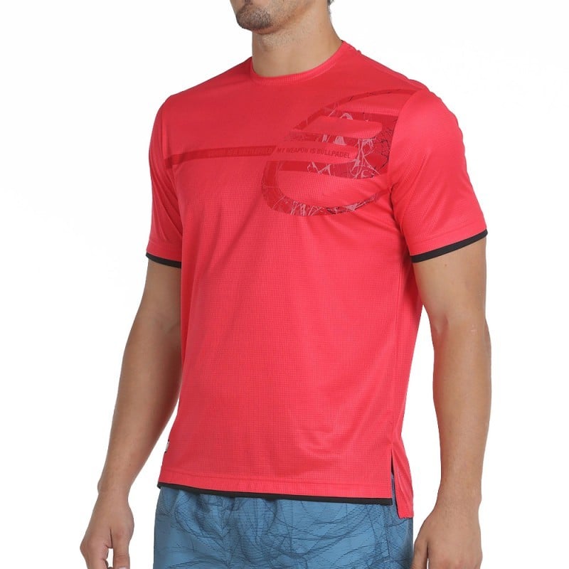 CAMISETA BULLPADEL COCI HOMBRE FRAMBUESA för endast 37,95 € i Padel Market