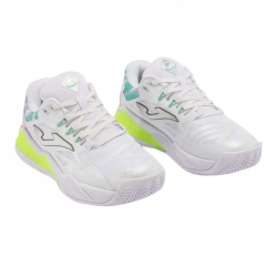 JOMA SPIN LADY 2402 Blanco y Verde Mujer (Zapatillas) por solo 79,00 € en Padel Market