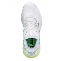 JOMA SPIN LADY 2402 Vit och grön Dam (Skor) för endast 79,00 € i Padel Market