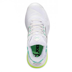 JOMA SPIN LADY 2402 White and Green Women (Shoes) at only 79,00 € in Padel Market