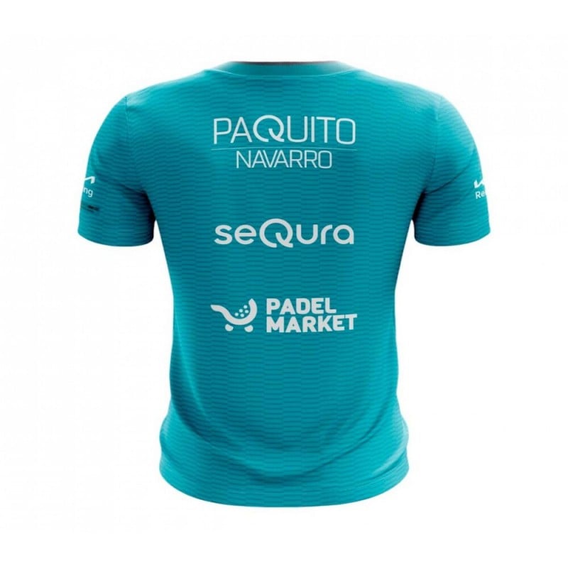 BULLPADEL MEIRA Turkosblå PAQUITO NAVARRO (T-shirt) för endast 49,95 € i Padel Market