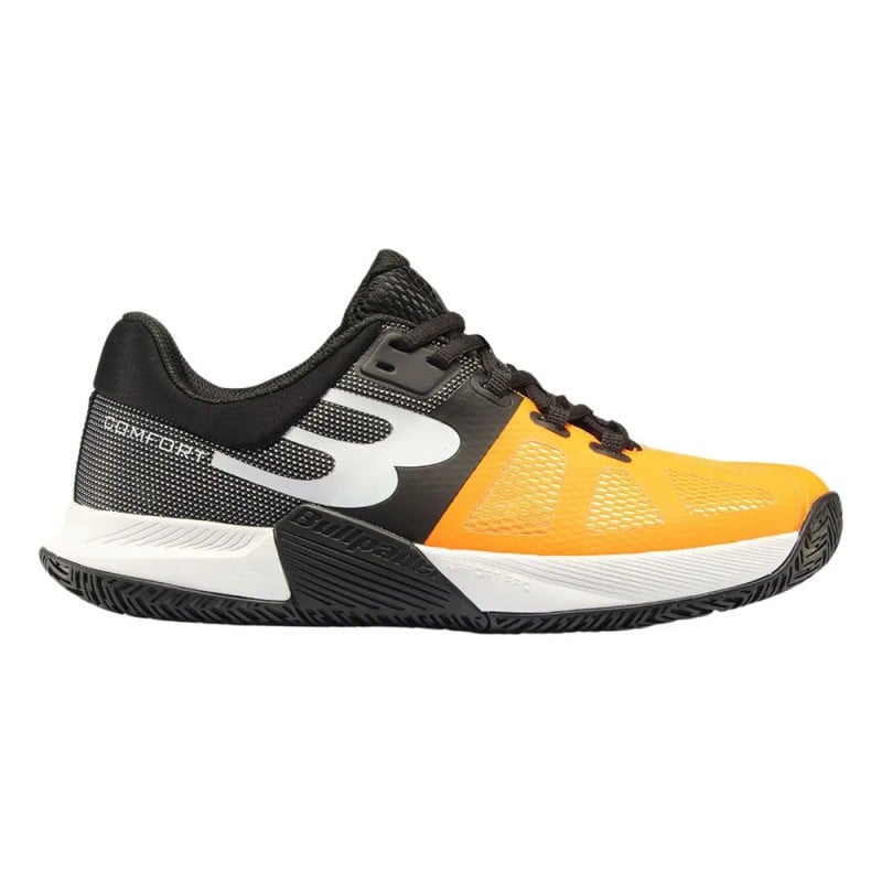 BULLPADEL PERFORMANCE Comfort 24I Black and Orange (Shoes) at only 92,95 € in Padel Market