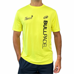 BULLPADEL DALE CANDELA PM Yellow (T-shirt) at only 29,95 € in Padel Market