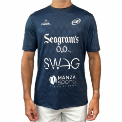 BULLPADEL MEIRA Navy Blue PAQUITO NAVARRO (T-Shirt) at only 49,95 € in Padel Market