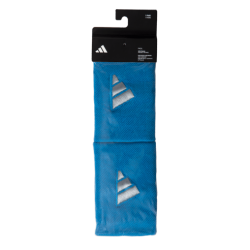 Adidas Wristbands L Blue/Grey X2 at only 10,50 € in Padel Market