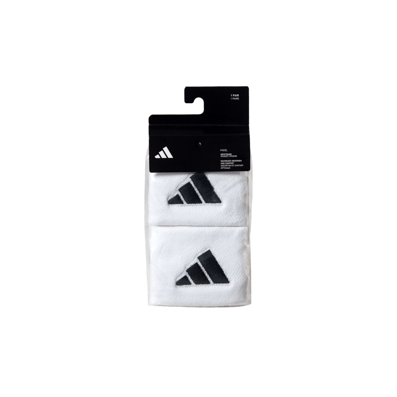 Adidas Wristbands S White/Black X2 ALE GALAN at only 8,50 € in Padel Market