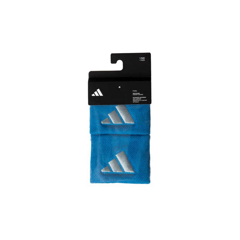 Adidas Armband S Blå och Grå X2 för endast 8,50 € i Padel Market