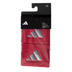 Muñequeras Adidas Small Rojo y Gris