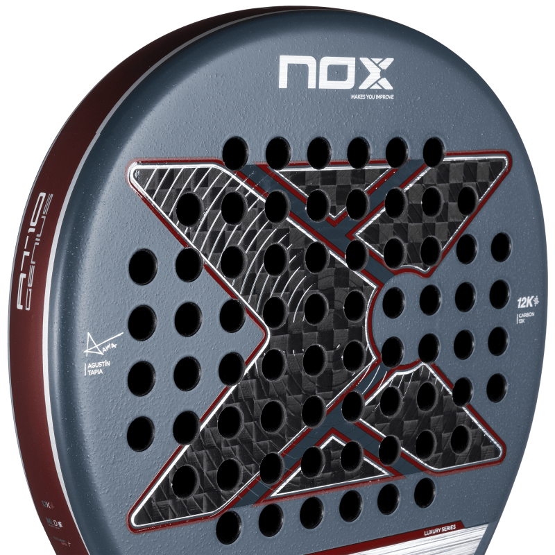 NOX AT10 GENIUS 12K 2025 by AGUSTIN TAPIA (Pala) por solo 339,95 € en Padel Market