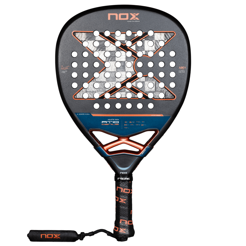 NOX AT10 GENIUS Attack 18K Alum 2025 by AGUSTIN TAPIA ( Racket) at only 339,95 € in Padel Market