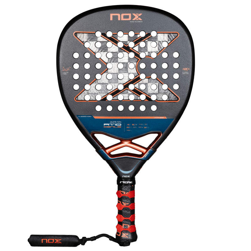 NOX AT10 GENIUS Attack18K Alum 2025 av AGUSTIN TAPIA (Racket) för endast 339,95 € i Padel Market