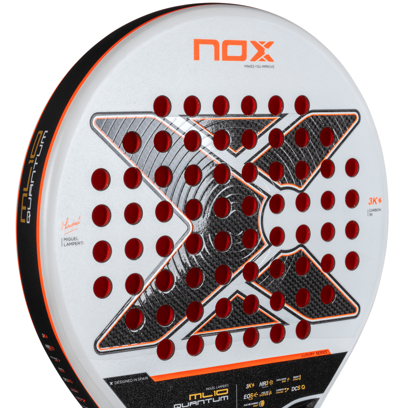 NOX ML10 QUANTUM 3K 2025 by MIGUEL LAMPERTI (Racket) at only 339,95 € in Padel Market