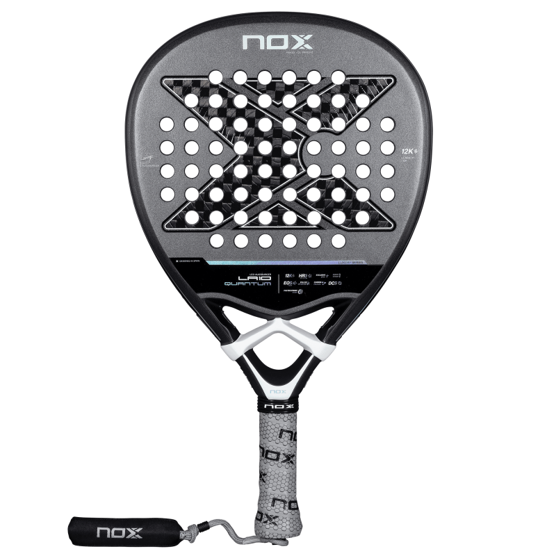 NOX LA10 QUANTUM 12K 2025 by LEO AUGSBURGUER ( Racket ) at only 339,95 € in Padel Market