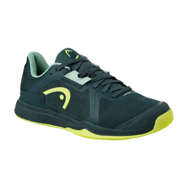 HEAD SPRINT TEAM 3.5 Clay Men FGLN Green (Shoes) at only 59,95 € in Padel Market