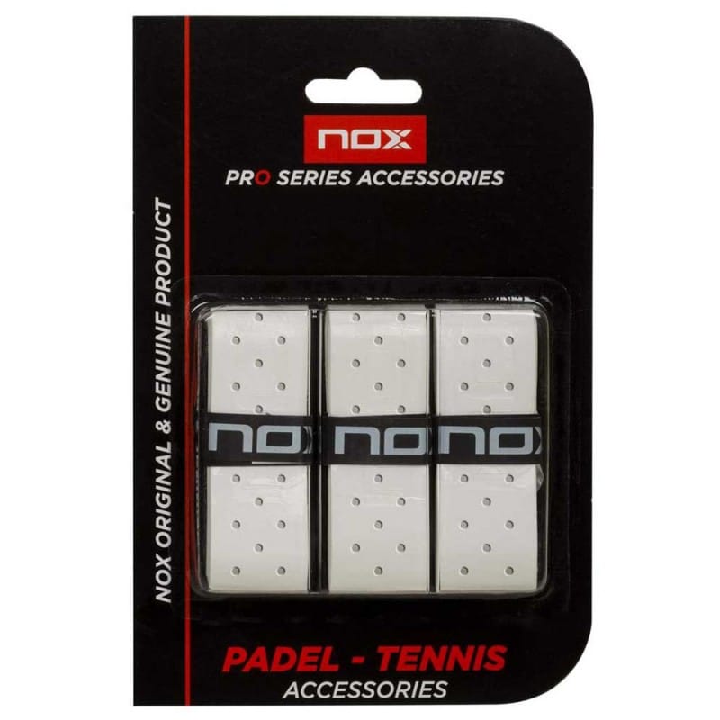 NOX PRO Perforated Overgrip 3 Units at only 5,99 € in Padel Market