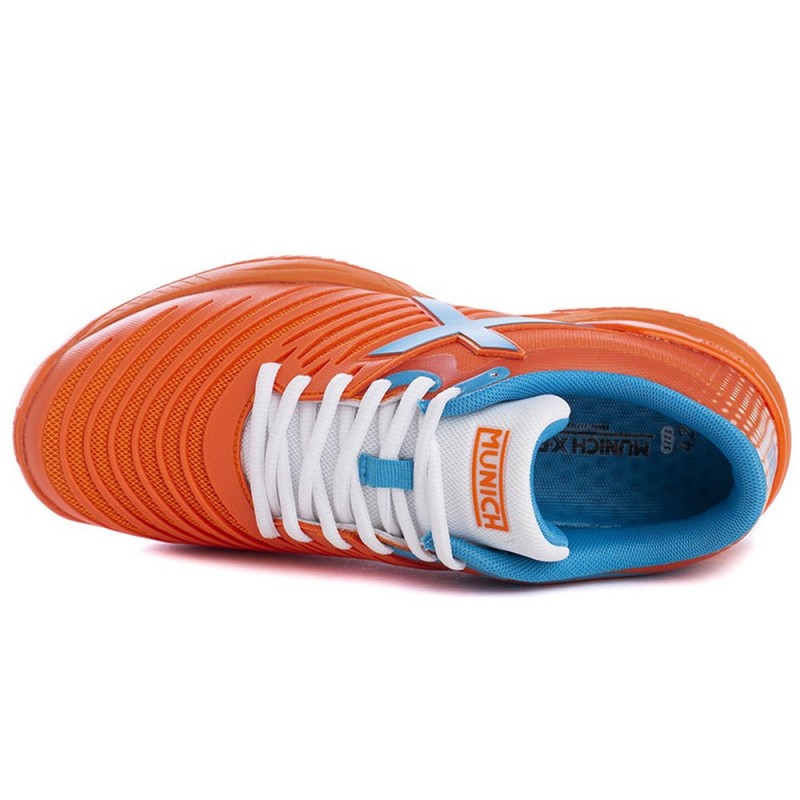 MUNICH PAD X ORANGE SHOES at only 42,80 € in Padel Market