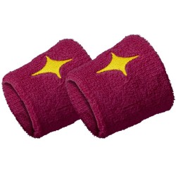 STARVIE PURPLE YELLOW STAR 2 UNITS WRISTBAND at only 5,95 € in Padel Market