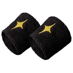 STARVIE BLACK 2 UNITS WRISTBAND at only 5,95 € in Padel Market
