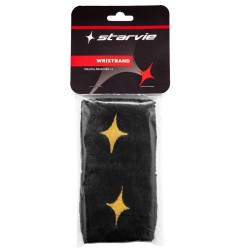 STARVIE BLACK 2 UNITS WRISTBAND at only 5,95 € in Padel Market