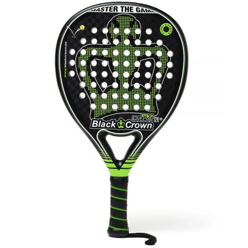 BLACK CROWN PITON ATTACK 12K+ (RACKET) at only 126,95 € in Padel Market