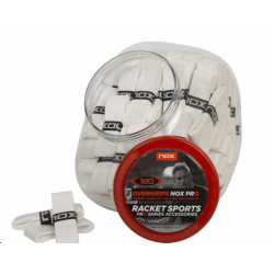 NOX OVERGRIPS PRO X120 WHITE BOX at only 169,00 € in Padel Market