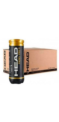 HEAD PRO S BOX OF 24 TUBE BALLS at only 134,95 € in Padel Market
