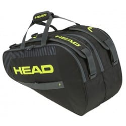 HEAD PADEL BAG M 2023 NEGRO-AMARILLO (PALETERO) por solo 34,90 € en Padel Market