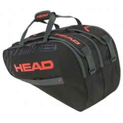 HEAD PADEL BAG M 2023 BLACK-RED (RACKET BAG) at only 32,50 € in Padel Market