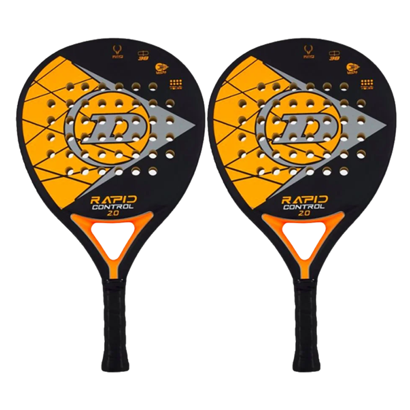 DUNLOP RAPID CONTROL 2.0 2 RACKETS PACK at only 69,95 € in Padel Market
