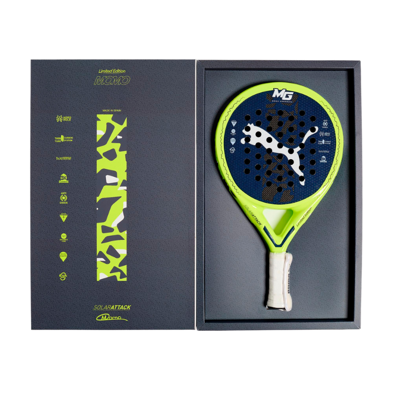 PUMA SOLARATTACK II CTR 2023 MOMO GONZÁLEZ LIMITED EDITION (RACKET) at only 287,00 € in Padel Market