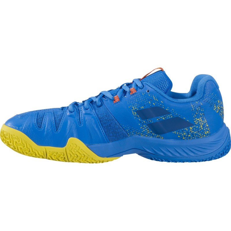 BABOLAT MOVEA MEN 2023 BLUE YELLOW SHOES at only 74,95 € in Padel Market