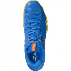 BABOLAT MOVEA MEN 2023 BLUE YELLOW SHOES at only 74,95 € in Padel Market