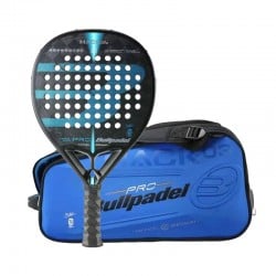 Paket BULLPADEL HACK 03 CONTROL 2022 Racket + HACK Blå Racketväska för endast 179,00 € i Padel Market