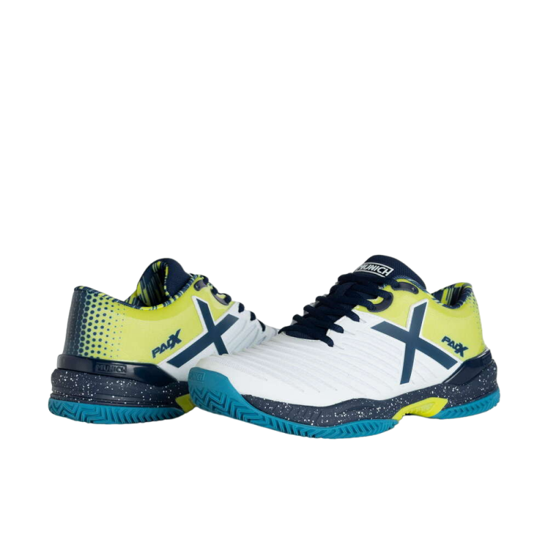 MUNICH PADX 37 PADEL WHITE SHOES at only 56,40 € in Padel Market