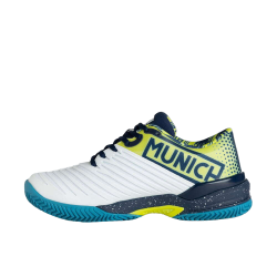 MUNICH PADX 37 PADEL WHITE SHOES at only 56,40 € in Padel Market