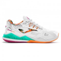 JOMA SPIN LADY 2332 WHITE ORANGE SHOES at only 66,82 € in Padel Market