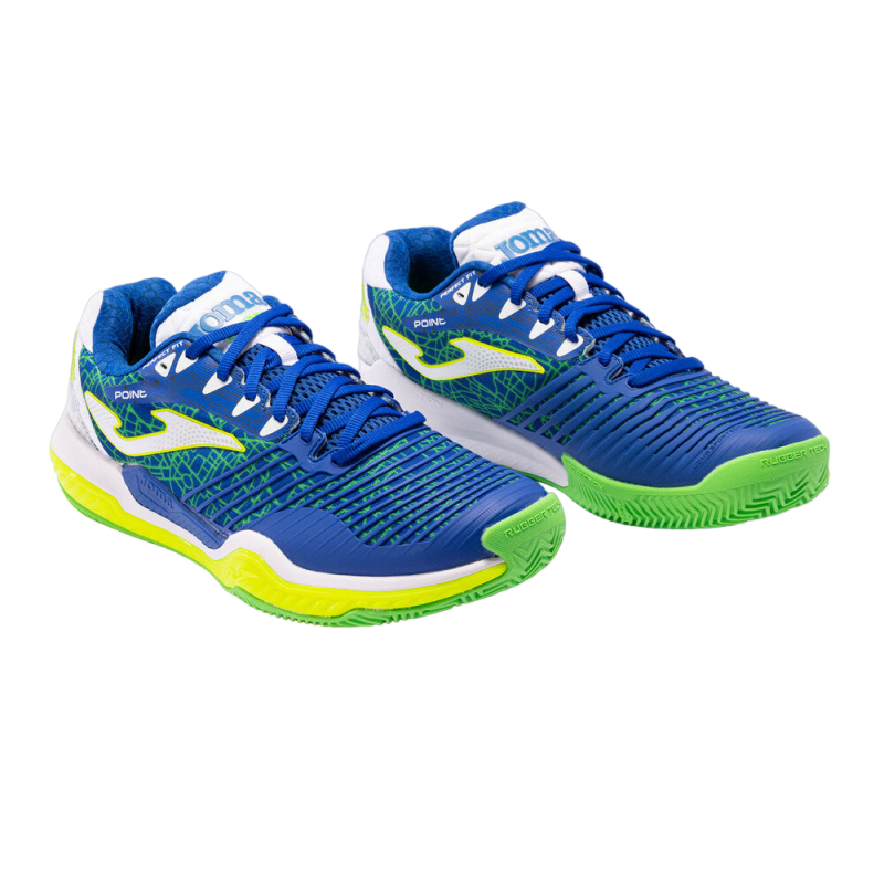 JOMA T.POINT MEN 2204 ROYAL YELLOW FLUORINE SHOES at only 59,95 € in Padel Market