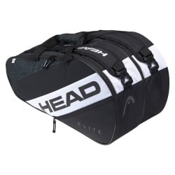HEAD ELITE PADEL SUPERCOMBI BLACK/WHITE (RACKET BAG) at only 39,95 € in Padel Market
